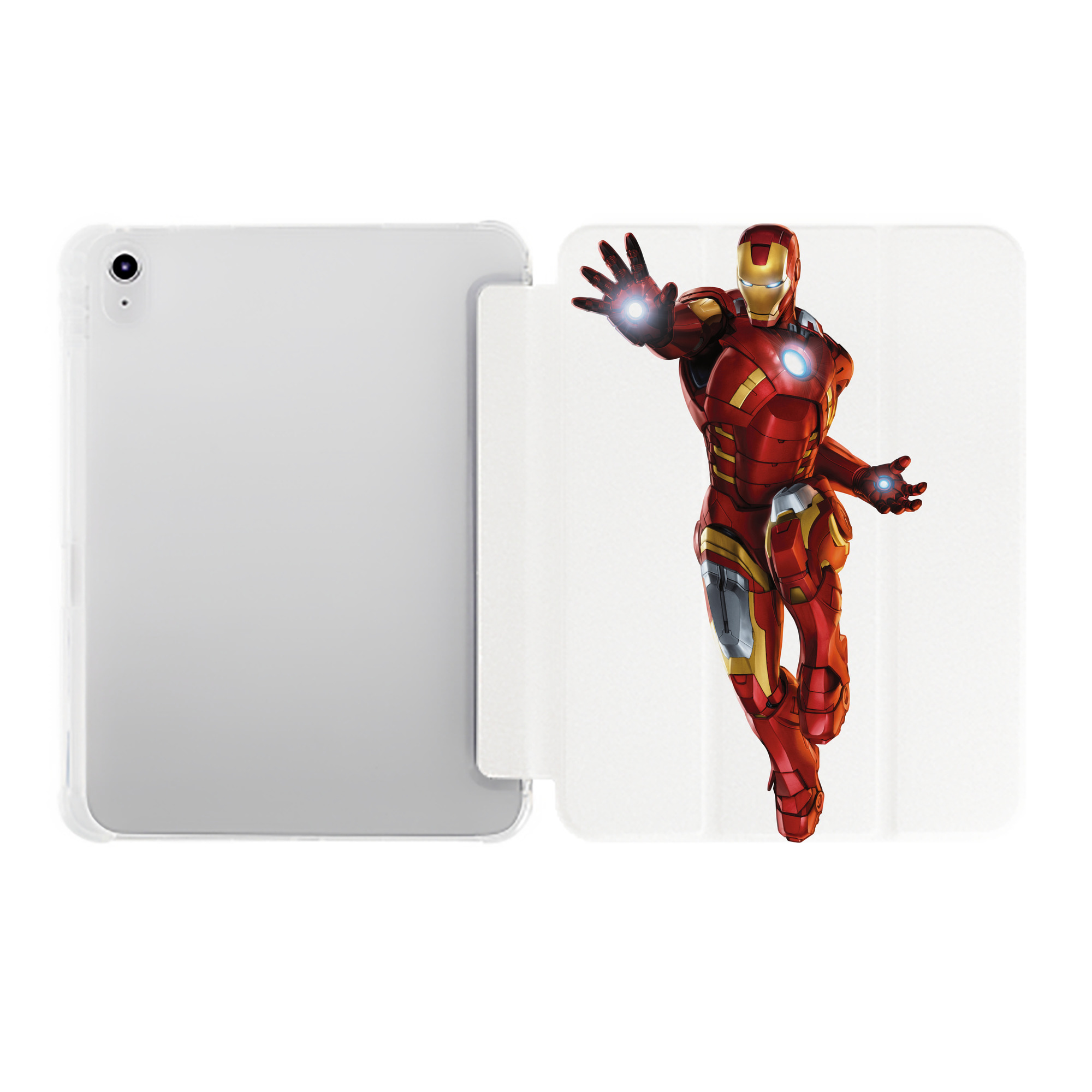 （画像用） アベンジャーズ The Avengers IPad ケース ペン収納付き 三つ折りスタンド PUレザー×シリコン 対応機種9.5/10.5/10.9インチ